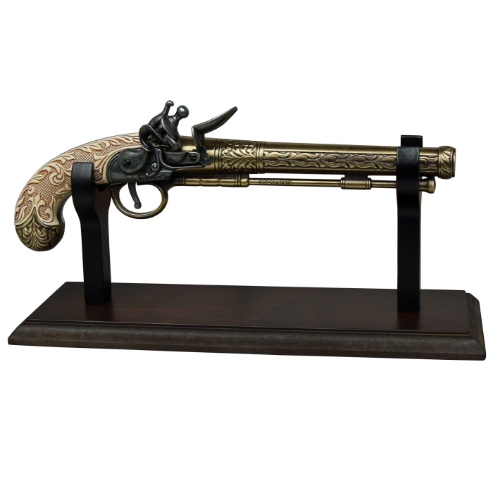 Gladius, Holzständer, Pistolenständer, die auf dem Foto erkennbare Pistole gehört NICHT zum Lieferumfang